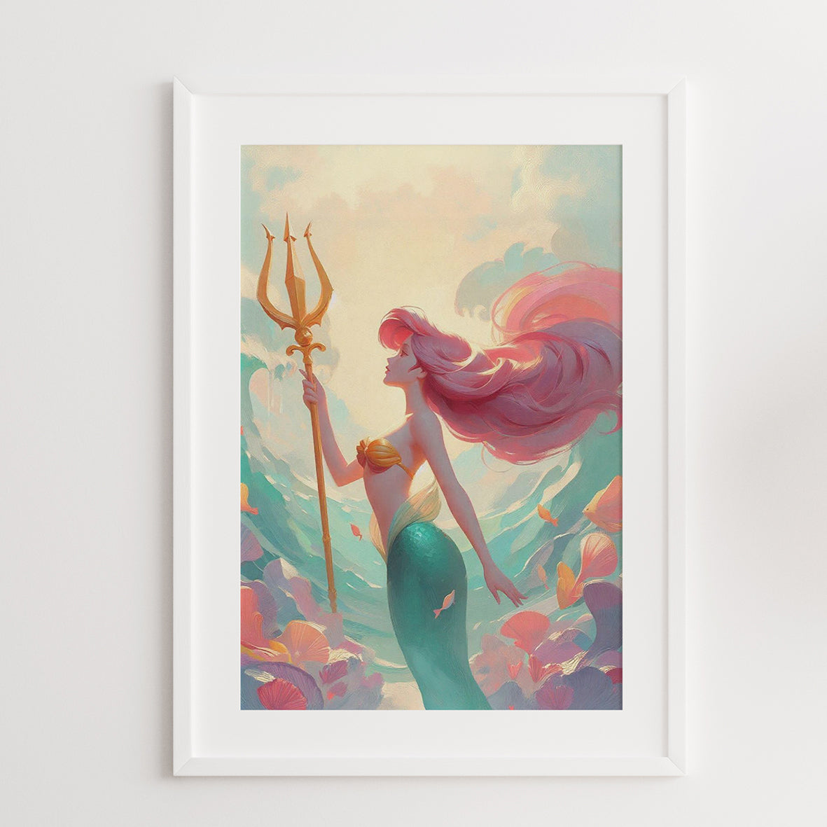 Disney Princess Ariel Framed Prints