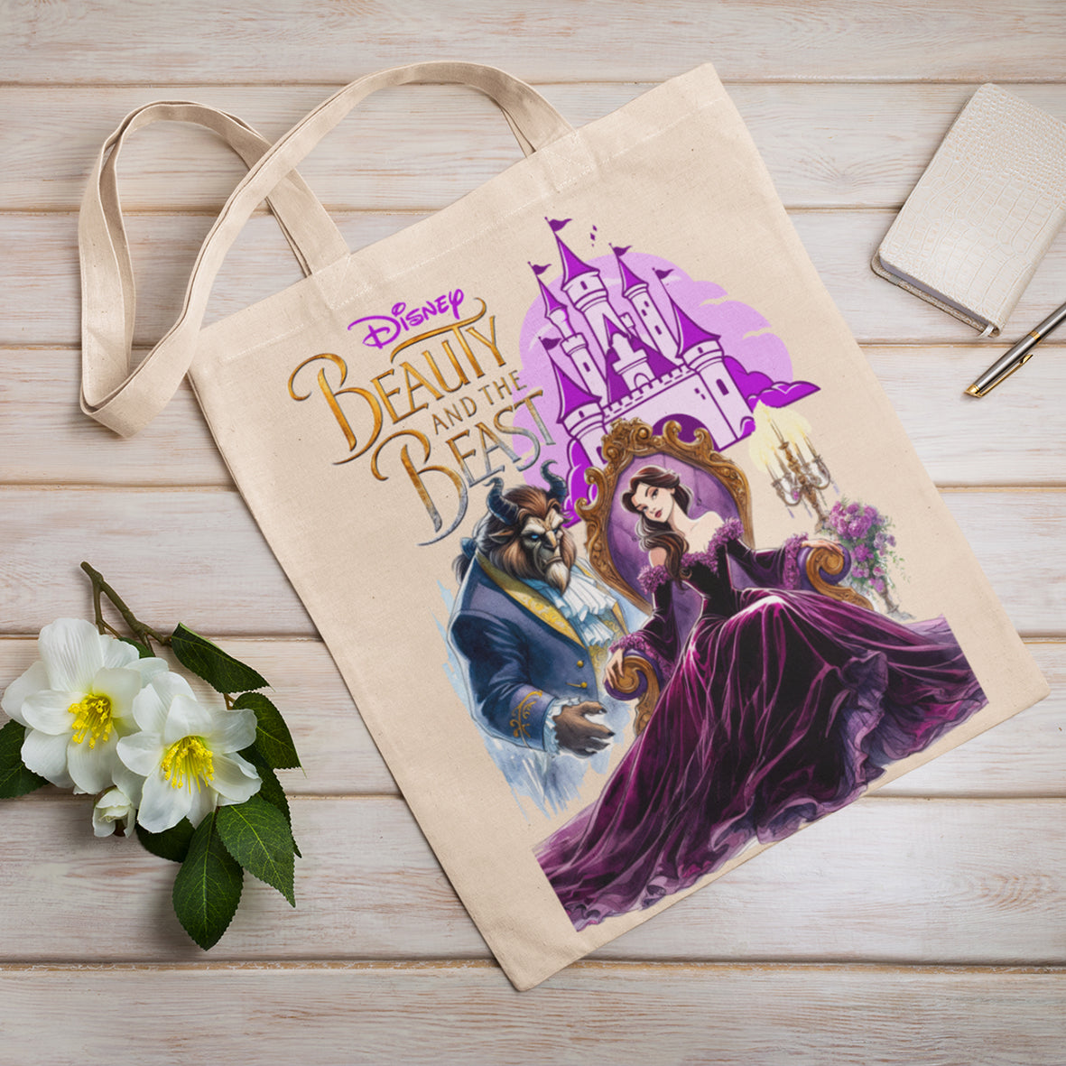Disney Beauty and the Beast Tote Bags – Enchant Your Everyday