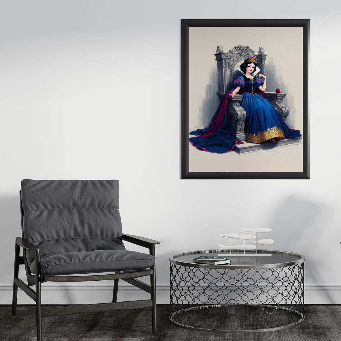 Disney Princess Snow White Framed