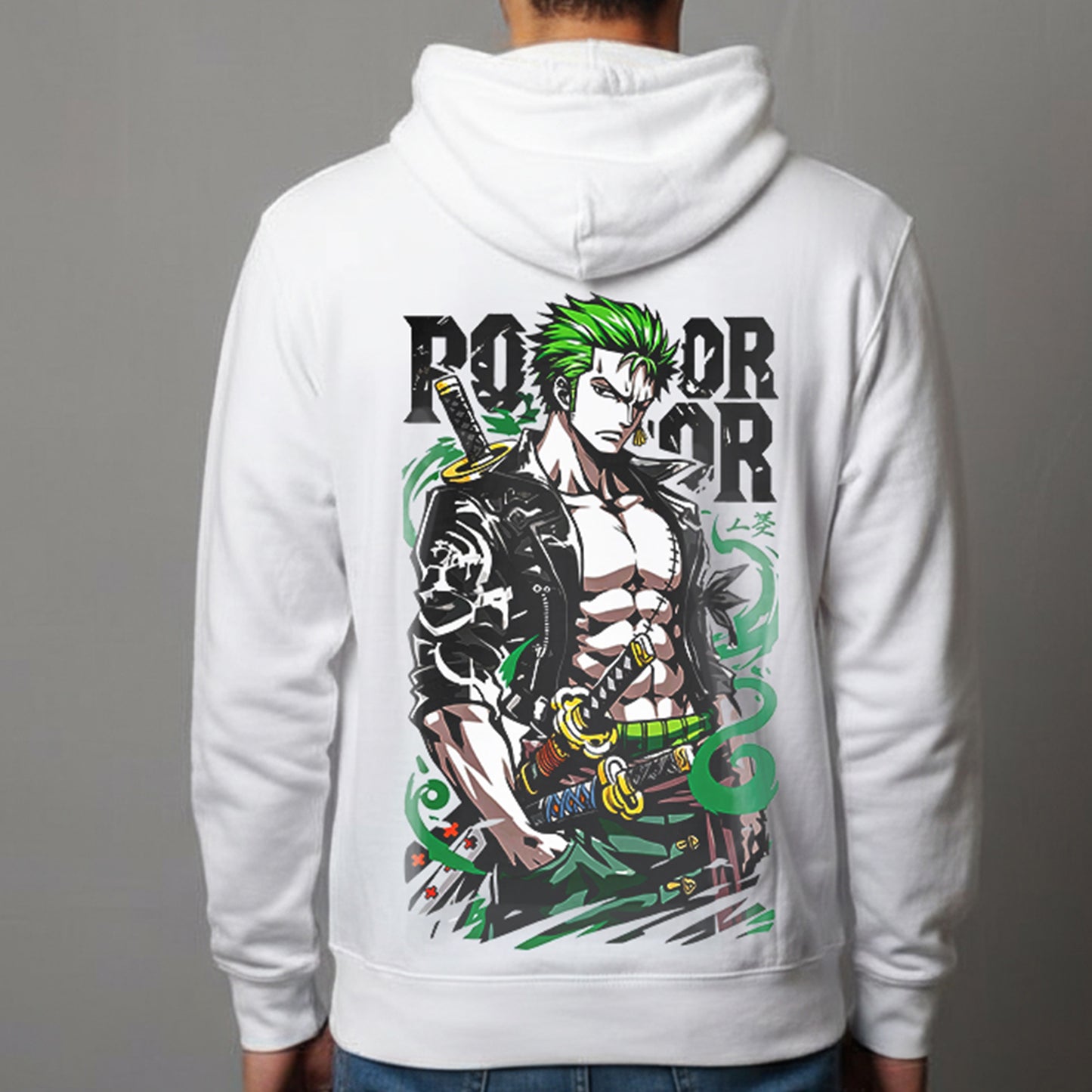 Custom Anime Characters Hoodies -a colorful graphic