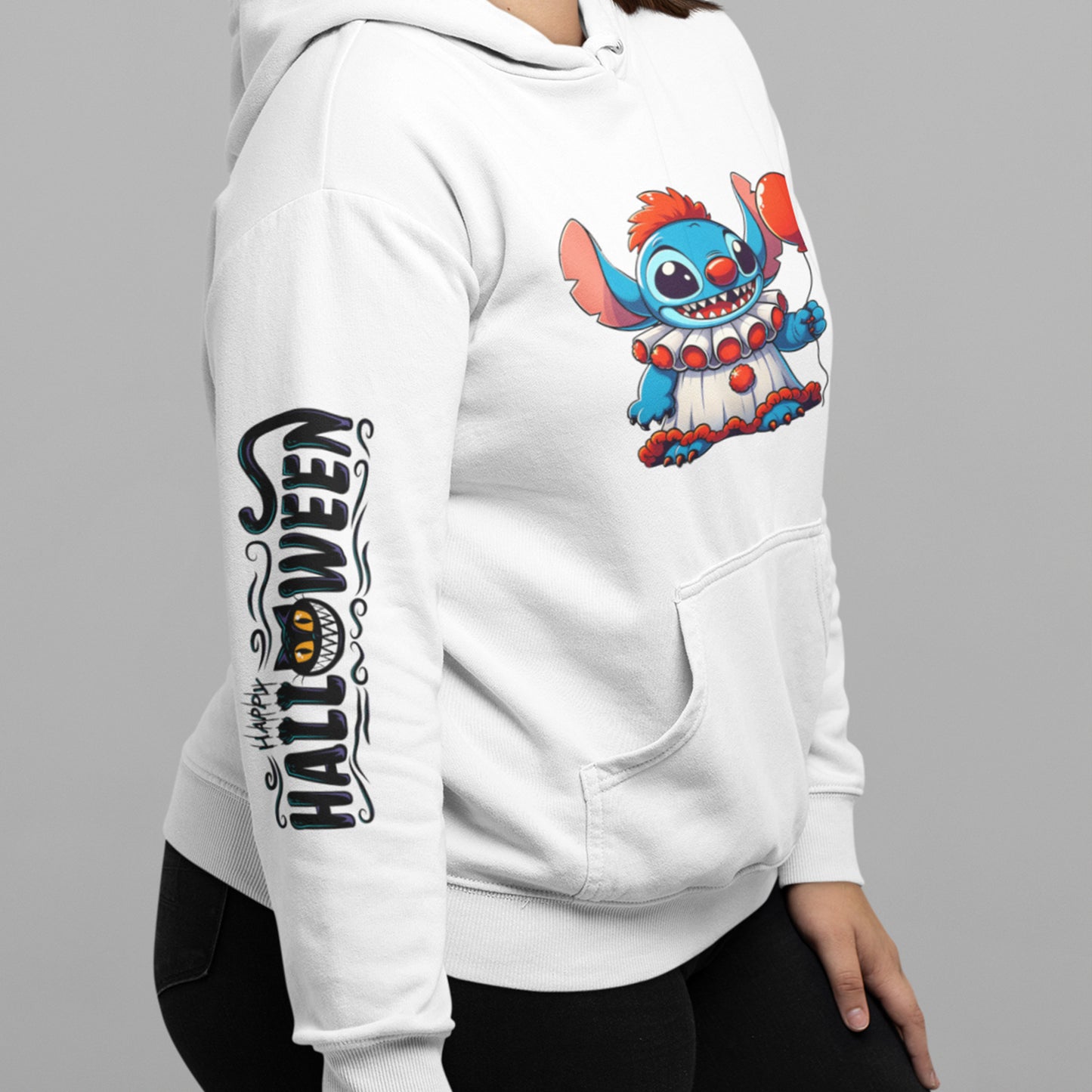 Custom Hoodies "Happy Halloween Collections  a colorful character design