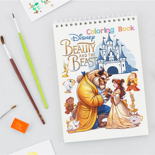 Disney Beauty and the Beast Coloring Book