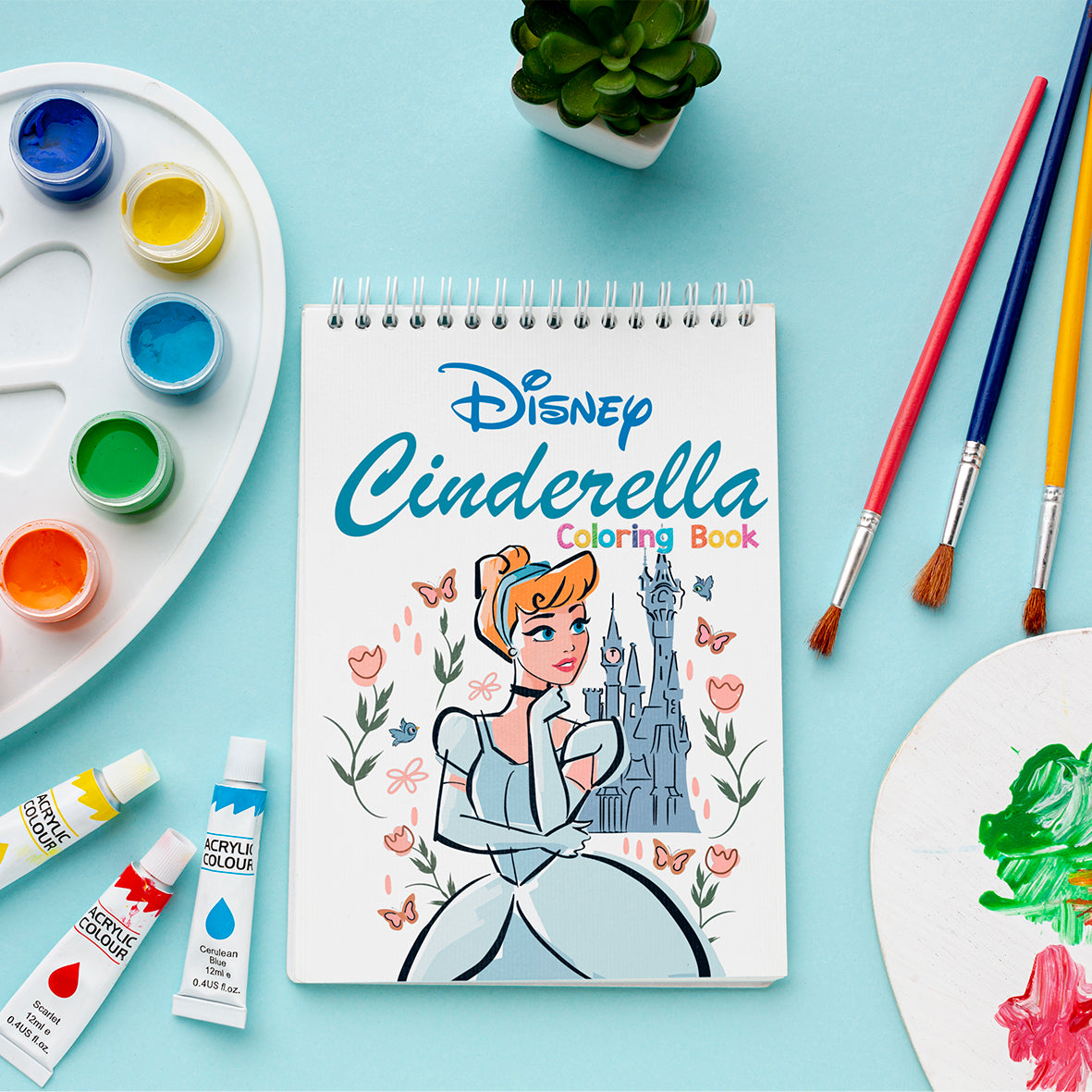 Disney Cinderella Coloring Book