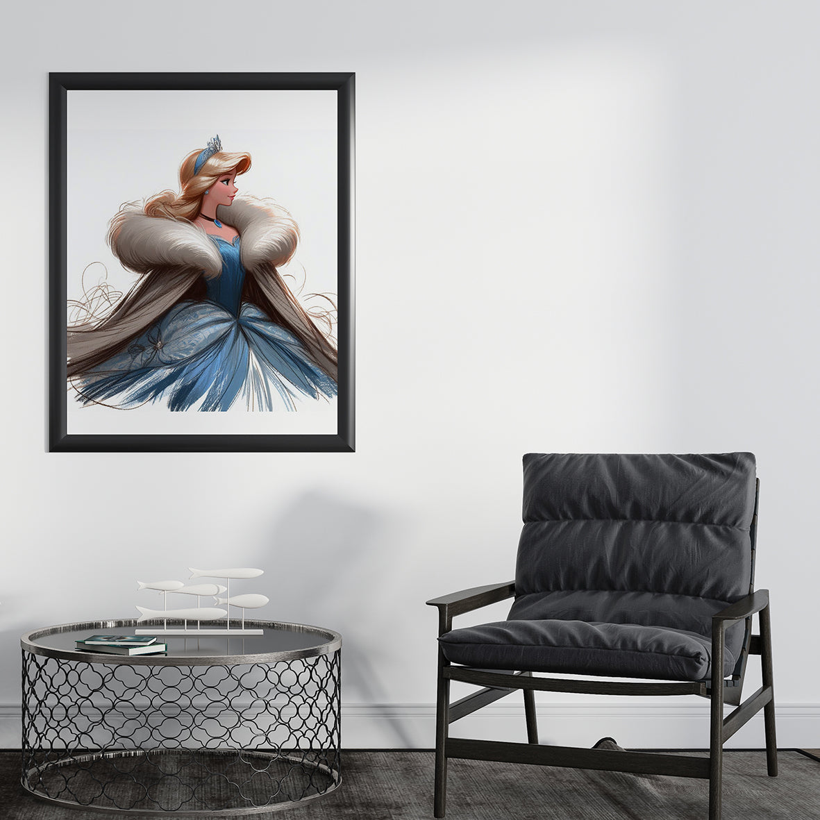 Disney Princess Cinderella Framed Prints