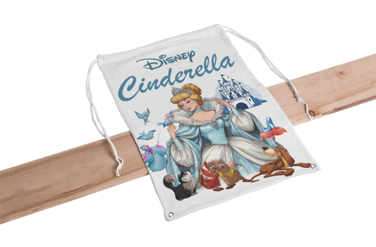drawstring bags " Disney princes Cinderella "