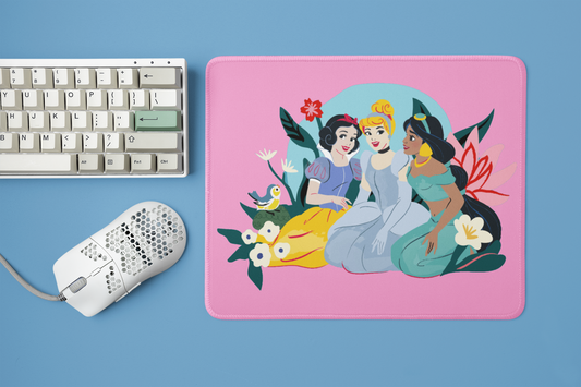 Disney Princess "With Snow White"  Mousepads: Enchant Your Workspace