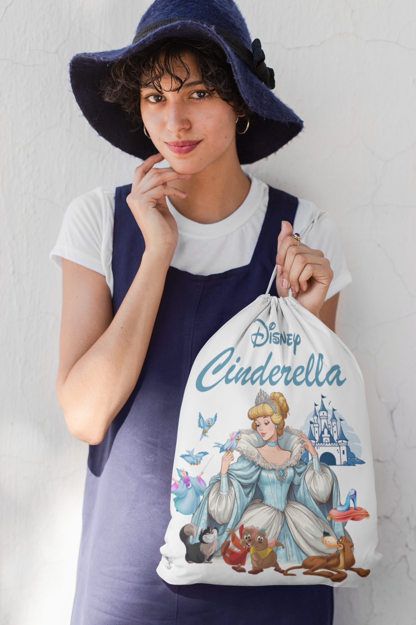 drawstring bags " Disney princes Cinderella "