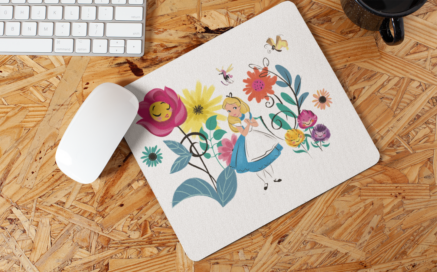 Disney Princess "Alice" Mousepads: Enchant Your Workspace