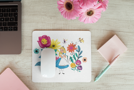 Disney Princess "Alice" Mousepads: Enchant Your Workspace
