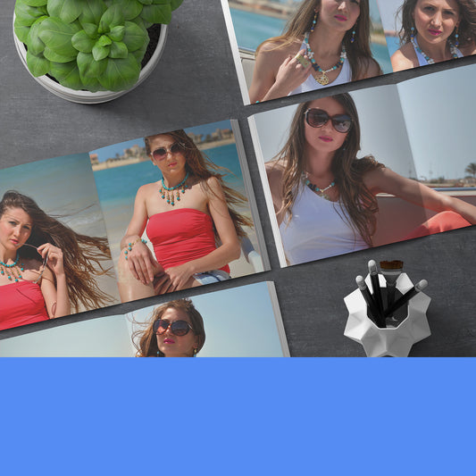 Custom Medium Square "14x14 cm" Photo Book