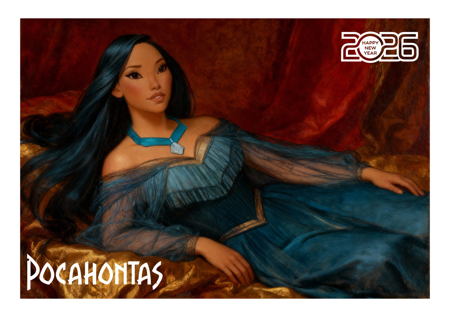 Custom Disney Princess Calendars "Pocahontas"
