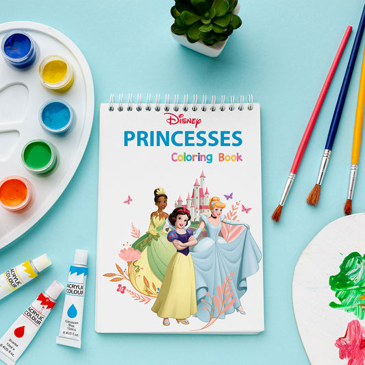 Disney Princesses Coloring Book: Unleash Your Creativity!