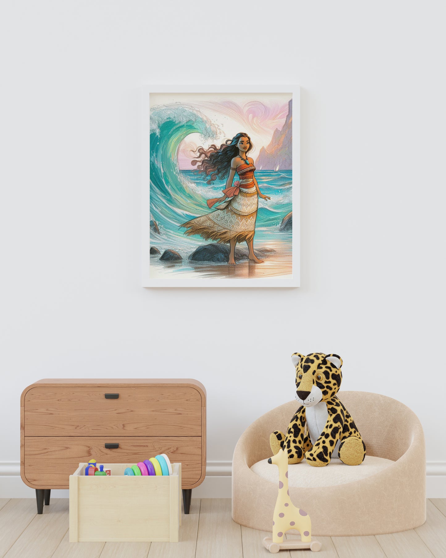 Disney Princess Moana Framed Prints