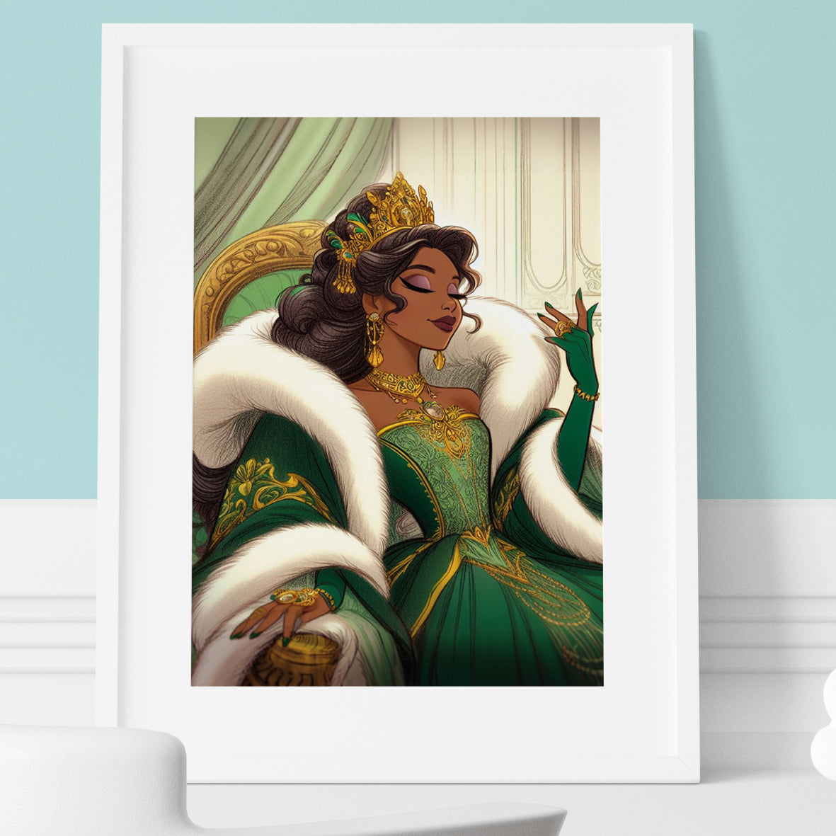 Disney Princess Tiana Framed Prints