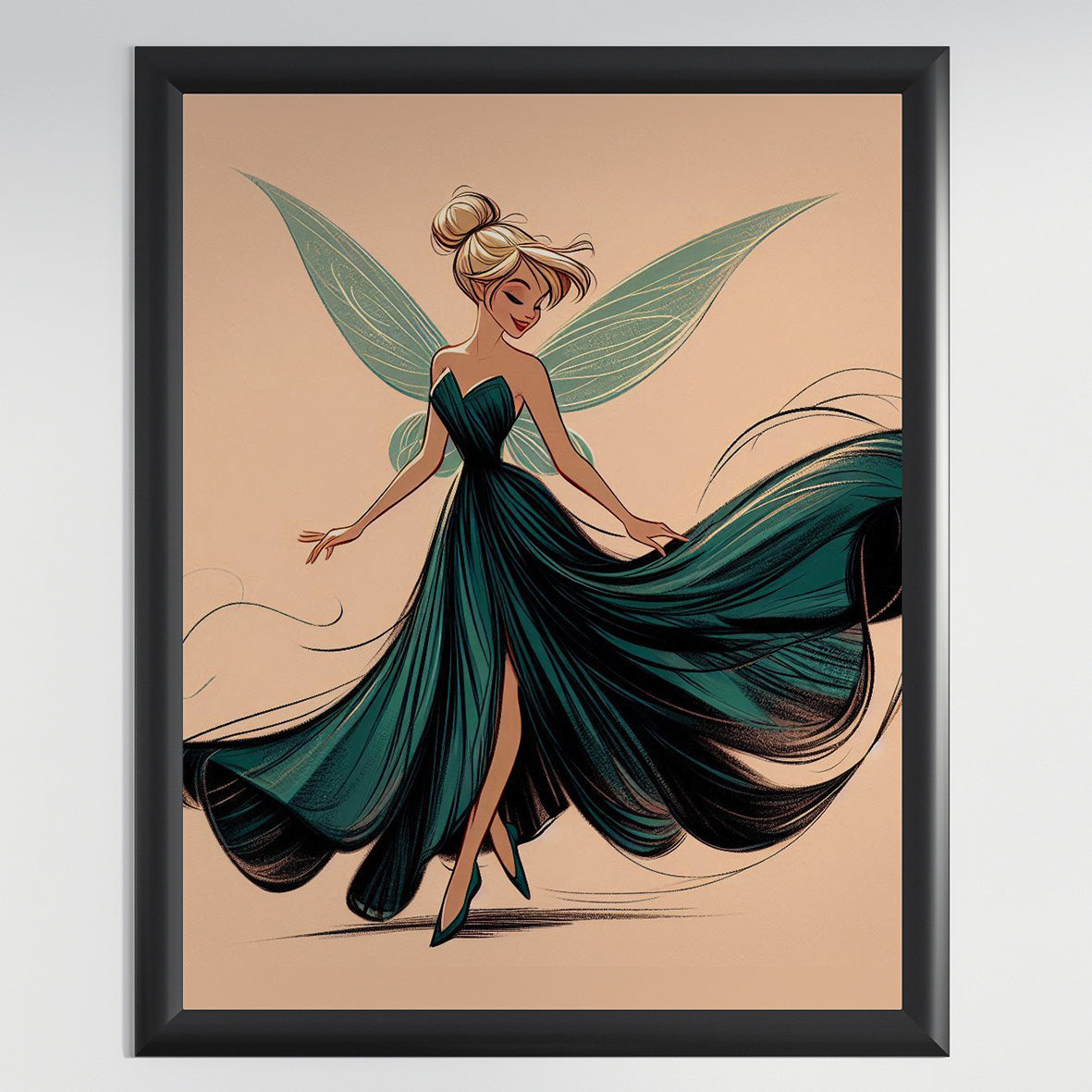 Disney Tinker Bell Framed Prints